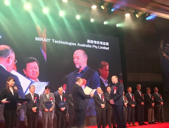 MIRAIT Technologies Australia recognised at Osaka awards event